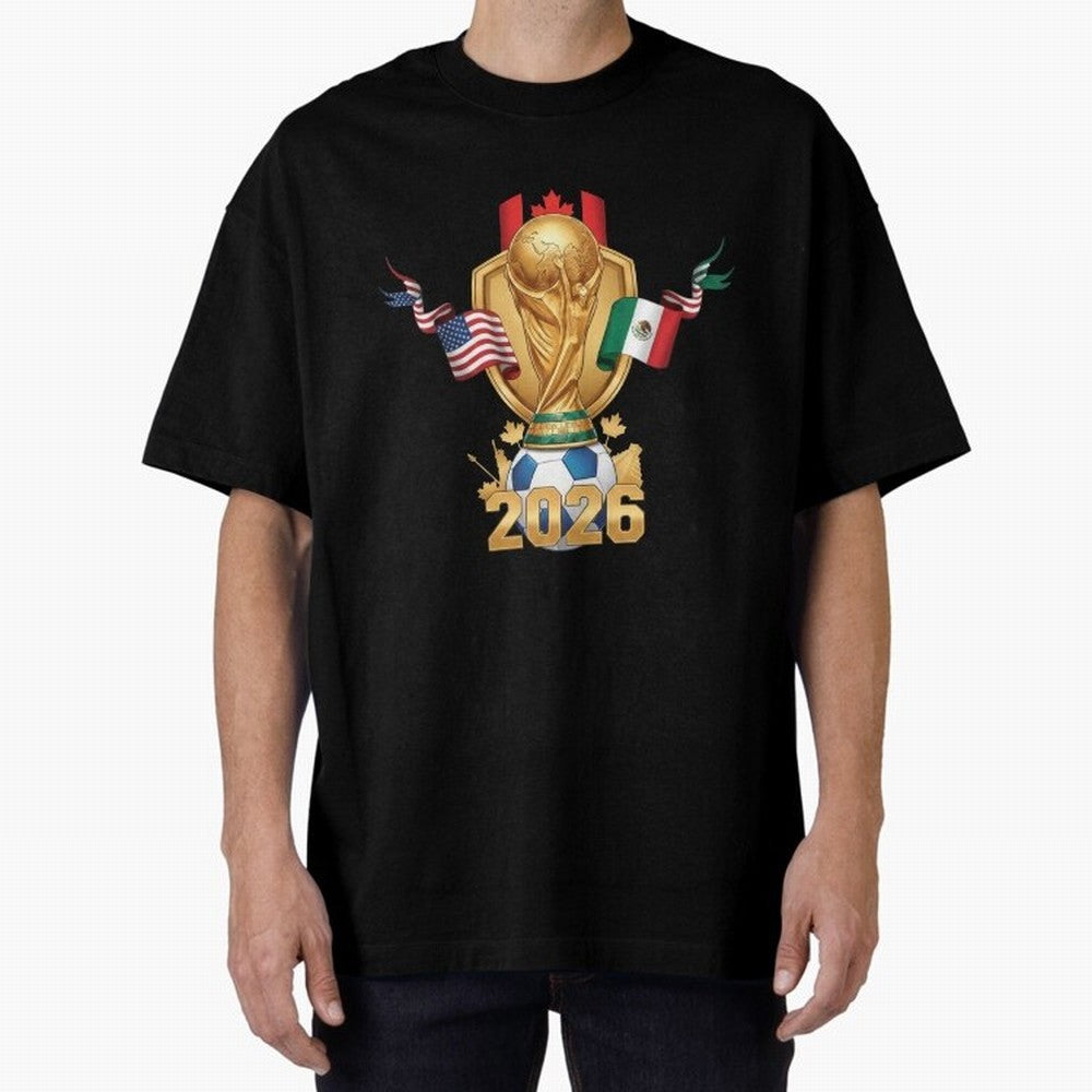 Waves of Victory 2026 Classic T-Shirt Represent Fans Who Live for FIFA World Cup 2026 USA Canada Mexico Spirit, Built around Argentina and Brazil, Haaland, Fan Favorite Moments, National Team Passion, Big Match Drama and Soccer History; Perfect for
