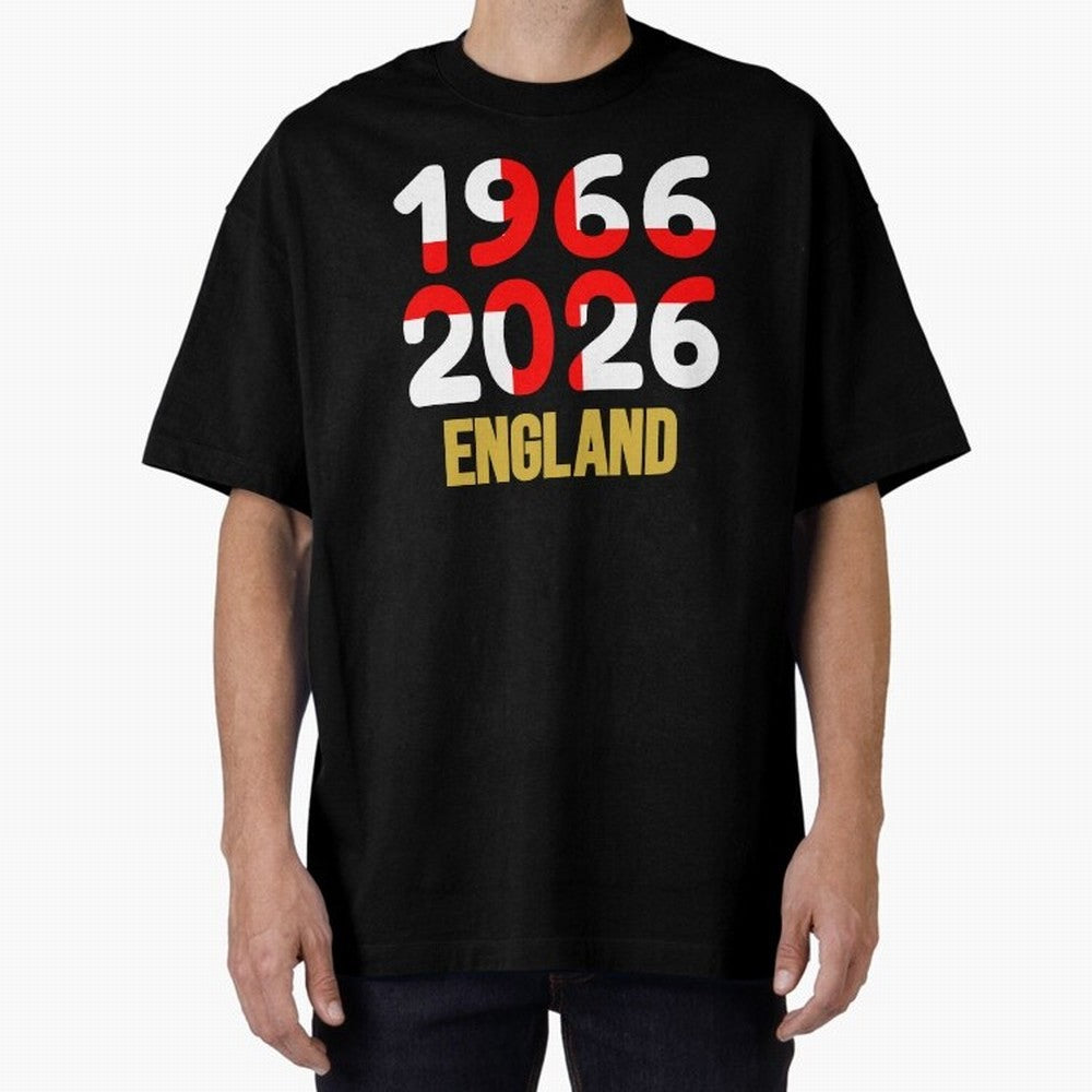 England 1966/2026 Classic T-Shirt Capture Stadium Memories from FIFA World Cup 2026 for Fans of Messi, Neymar and Mbappe and Germany, Bringing Supporter Pride, Iconic Celebrations, Legendary Names and Global Match Day Energy; Perfect for Supporters