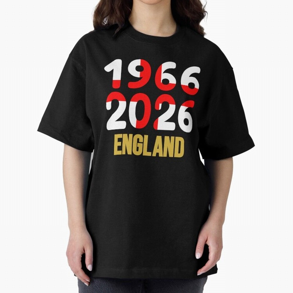 England 1966/2026 Classic T-Shirt Capture Stadium Memories from FIFA World Cup 2026 for Fans of Messi, Neymar and Mbappe and Germany, Bringing Supporter Pride, Iconic Celebrations, Legendary Names and Global Match Day Energy; Perfect for Supporters