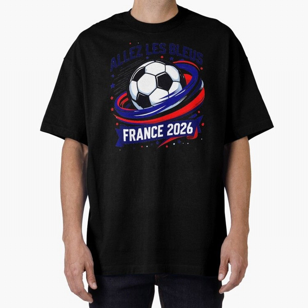 France Fan Art World Cup 2026 Classic T-Shirt Showcase FIFA World Cup 2026 Spirit, Built around Argentina and Brazil, Mbappe and Neymar, Championship Spirit, Famous Goals, Roaring Crowds and International Football Unity; Built for Supporters