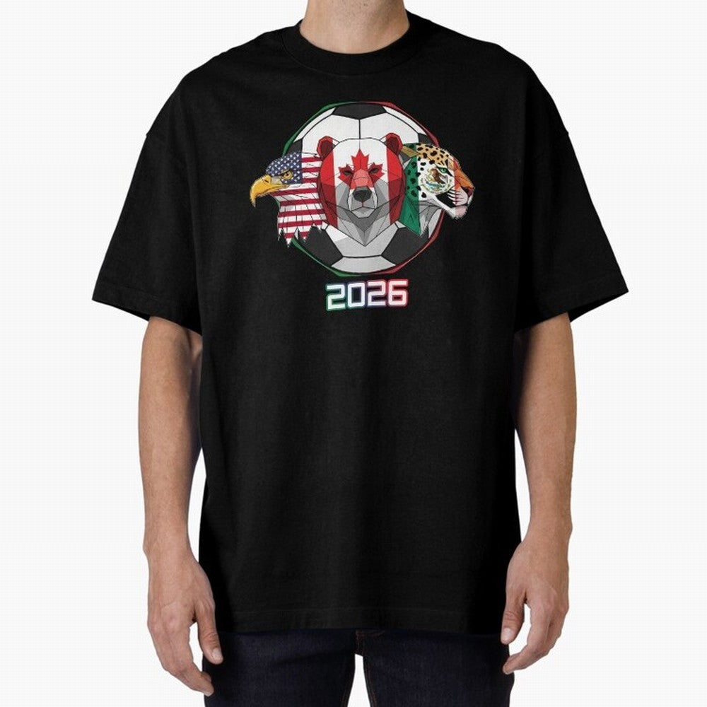 North American Soccer Animals 2026 Classic T-Shirt Refresh Match Day Hype around FIFA World Cup 2026, CR7, Argentina and Brazil, Stadium Memories, Football Loyalty, International Chants and Championship Tradition; Built for Supporters Chasing