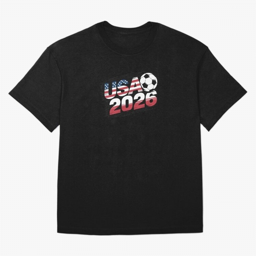 USA 2026 Soccer Classic T-Shirt Make Your Look Match the FIFA World Cup 2026 USA Canada Mexico Journey through Cristiano Ronaldo Highlights, England, France and Netherlands Pride, Match Day Excitement, Supporter Culture, Golden Goals and Global