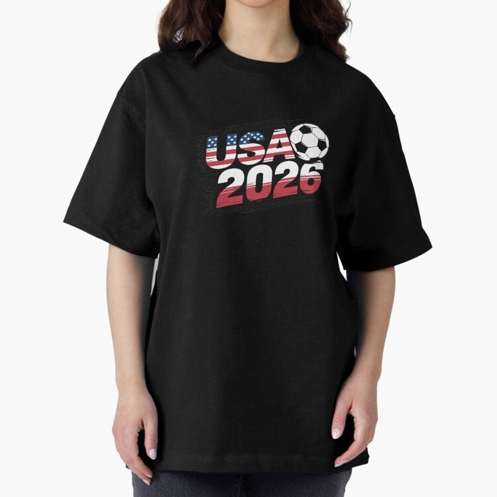 USA 2026 Soccer Classic T-Shirt Make Your Look Match the FIFA World Cup 2026 USA Canada Mexico Journey through Cristiano Ronaldo Highlights, England, France and Netherlands Pride, Match Day Excitement, Supporter Culture, Golden Goals and Global