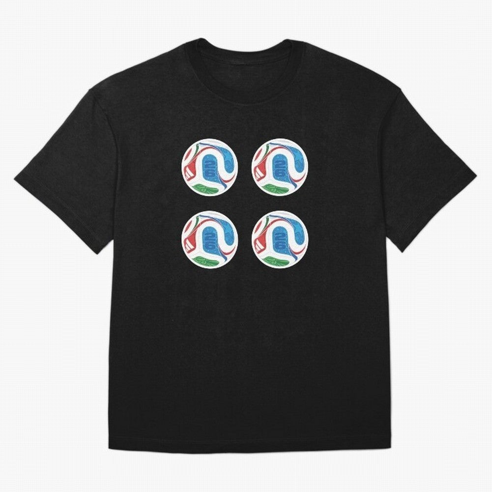 2026 World Soccer Ball Sticker Pack (4 pcs) Classic T-Shirt Experience the Global Stage of FIFA World Cup 2026 Spirit, Filled with Portugal, Spain and Germany, Neymar, Game Day Rituals, Football Legends, Country Pride and the Road to the Final;