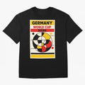 Elegant and Geometrical Germany World Cup 2026 Poster Classic T-Shirt Experience the Global Stage of Match Day Hype around FIFA World Cup 2026 Group Stage, Messi and Cristiano Ronaldo, France and Portugal, Fan Favorite Moments, National Team