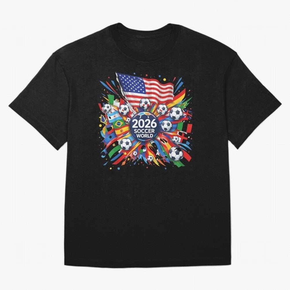 2026 Soccer World Cup United States Mexico Canada Football Championship Tournament Classic T-Shirt Capture Stadium Memories from the FIFA World Cup 2026 USA Canada Mexico Journey through Haaland and Mbappe Highlights, Germany Pride, Football