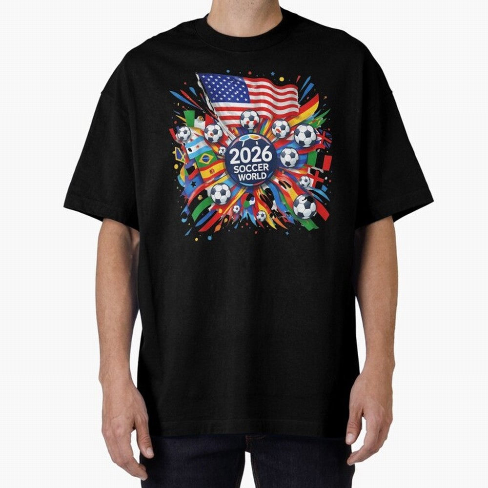 2026 Soccer World Cup United States Mexico Canada Football Championship Tournament Classic T-Shirt Capture Stadium Memories from the FIFA World Cup 2026 USA Canada Mexico Journey through Haaland and Mbappe Highlights, Germany Pride, Football