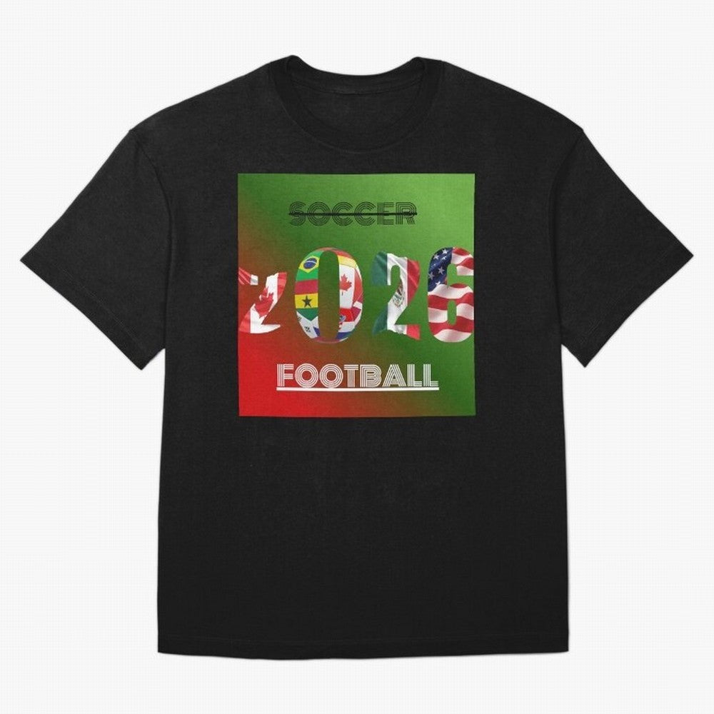 Football Classic T-Shirt Carry the Dream of FIFA World Cup 2026 Group Stage Connected to Messi, Neymar and Mbappe, England, France and Netherlands Energy, Classic Soccer Heritage, Championship Pressure, Fan Loyalty and International Pride; Made for