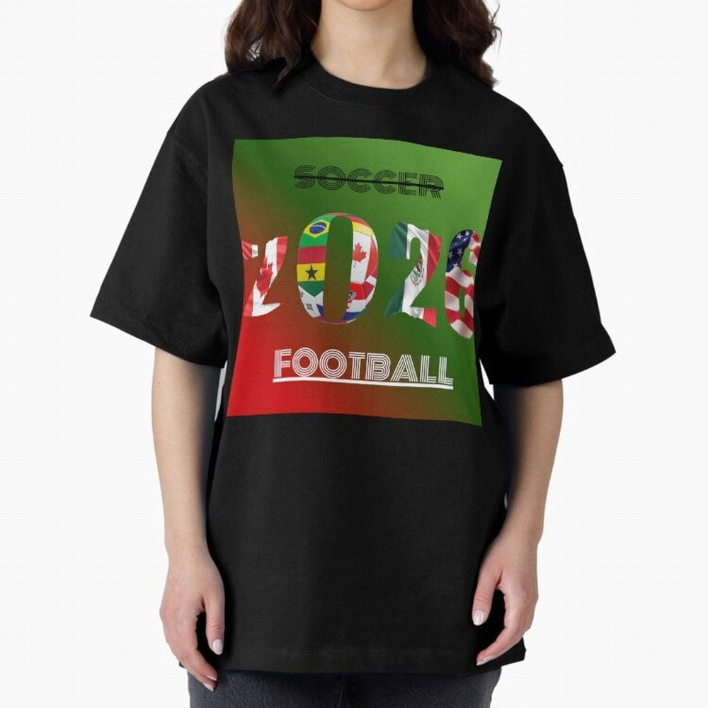 Football Classic T-Shirt Carry the Dream of FIFA World Cup 2026 Group Stage Connected to Messi, Neymar and Mbappe, England, France and Netherlands Energy, Classic Soccer Heritage, Championship Pressure, Fan Loyalty and International Pride; Made for
