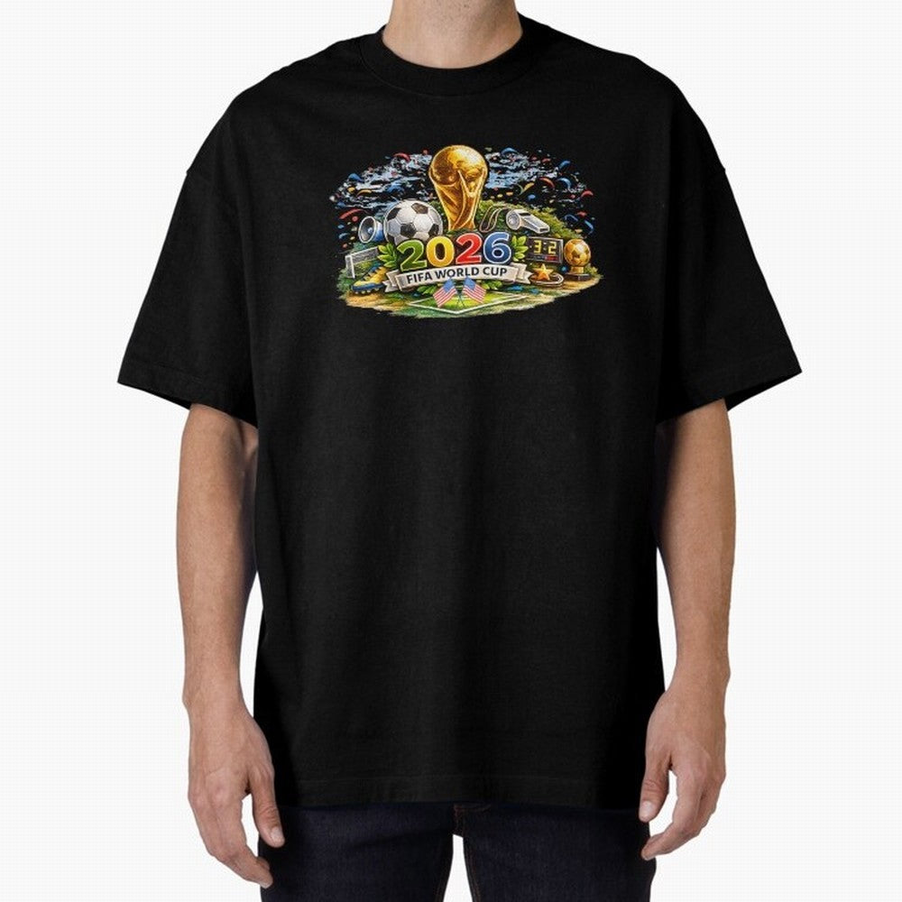 FIFA World Cup 2026, USA Support Gift Classic T-Shirt Relive Legendary Nights from Match Day Hype around FIFA World Cup 2026 Group Stage, CR7 and Messi, Spain and Netherlands, Tournament Hype, Historic Matchups, Family Viewing Parties and Global