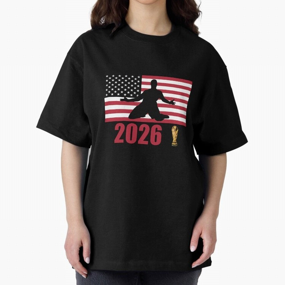 USA World Cup 2026 T-Shirt_84815866 Classic T-Shirt Follow Match Day Hype around FIFA World Cup 2026 Group Stage, Neymar, Haaland and Cristiano Ronaldo, Spain and Netherlands, Championship Spirit, Famous Goals, Roaring Crowds and International