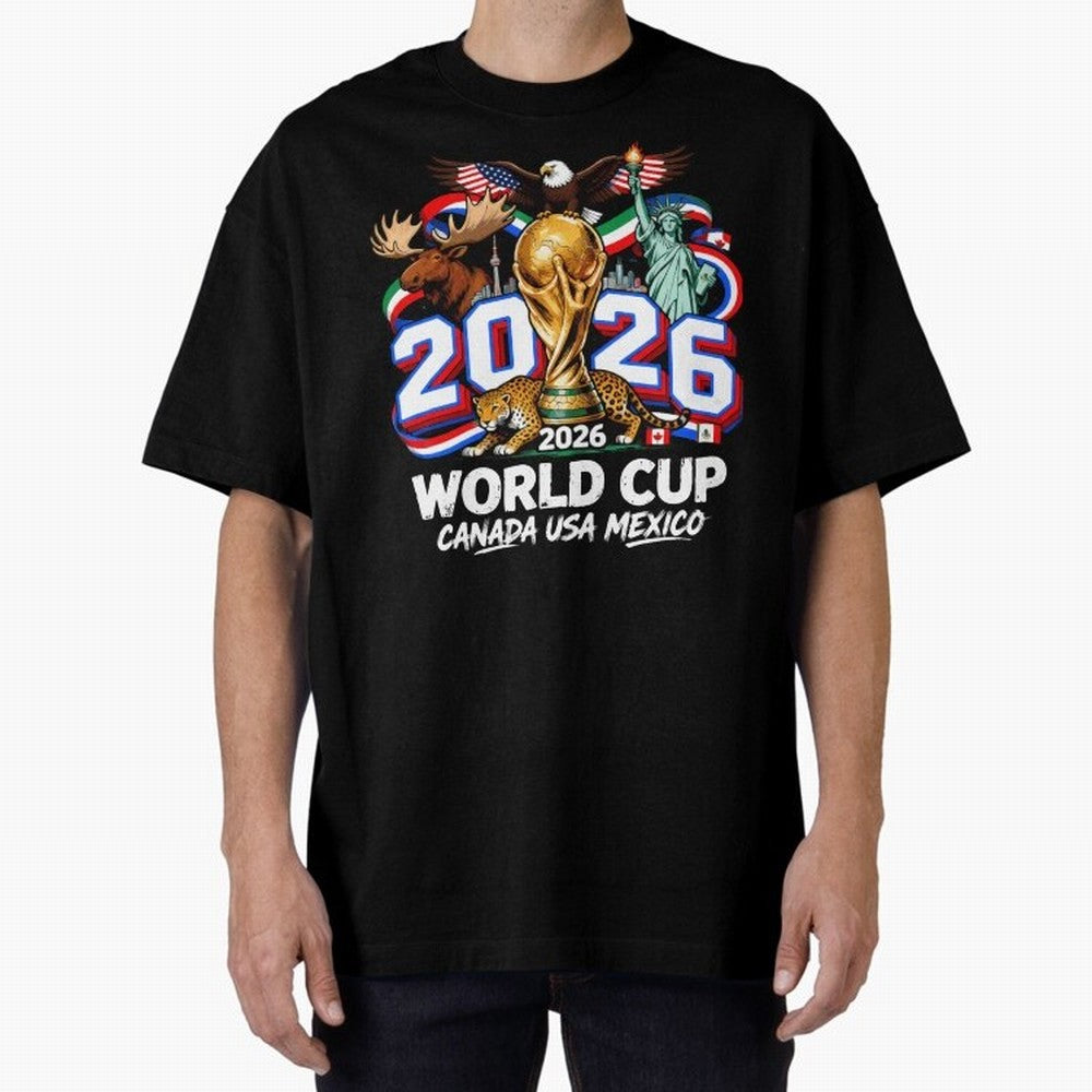 World Cup 2026 Soccer Fan USA Canada Mexico Classic T-Shirt Support the Legends of FIFA World Cup 2026 Group Stage Spirit, Inspired by Portugal, Messi, CR7 and Mbappe, Classic Soccer Heritage, Championship Pressure, Fan Loyalty and International