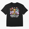 World Cup 2026 Soccer Fan USA Canada Mexico Classic T-Shirt Support the Legends of FIFA World Cup 2026 Group Stage Spirit, Inspired by Portugal, Messi, CR7 and Mbappe, Classic Soccer Heritage, Championship Pressure, Fan Loyalty and International