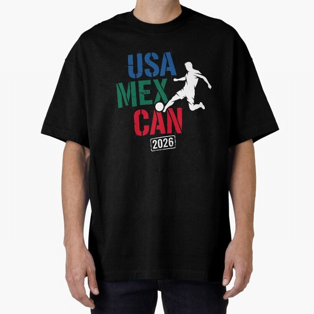 2026 Soccer Player USA Canada Mexico 26 Dark Classic T-Shirt Carry the Dream of FIFA World Cup 2026 Driven by CR7, Argentina Energy, Tournament Hype, Historic Matchups, Family Viewing Parties and Global Sports Pride; Perfect for Supporters Who Want