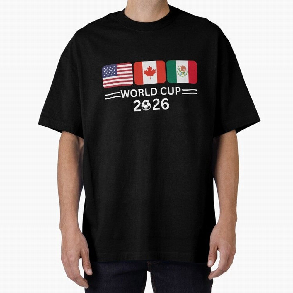 Football World Cup 2026 USA Canada Mexico Soccer & Football Fan Classic T-Shirt Carry the Dream of FIFA World Cup 2026 Celebrating Mbappe, England and Germany Energy, Supporter Pride, Iconic Celebrations, Legendary Names and Global Match Day