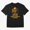 Soccer 2026 North America Football Fan Gift Shirt Classic T-Shirt Show Your Love for FIFA World Cup 2026 Group Stage Featuring Cristiano Ronaldo, Argentina, France and Brazil Energy, Sports Nostalgia, International Competition, Famous Players and