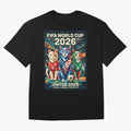 The Cats Football World Cup Classic T-Shirt Remember FIFA World Cup 2026 for Fans of Messi, CR7 and Mbappe and Brazil, Portugal and Argentina, Bringing Tournament Hype, Historic Matchups, Family Viewing Parties and Global Sports Pride; Created for