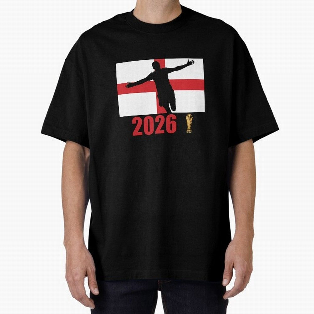 England World Cup 2026 T-Shirt_84815873 Classic T-Shirt Celebrate Football Dreams Across FIFA World Cup 2026 for Fans of Mbappe and Neymar and Argentina, France and Brazil, Bringing Fan Favorite Moments, National Team Passion, Big Match Drama and