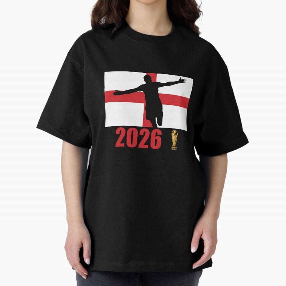 England World Cup 2026 T-Shirt_84815873 Classic T-Shirt Celebrate Football Dreams Across FIFA World Cup 2026 for Fans of Mbappe and Neymar and Argentina, France and Brazil, Bringing Fan Favorite Moments, National Team Passion, Big Match Drama and