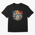 World Football 2026 USA Canada Mexico ¨C Soccer Fan Design Retro Travel Style Classic T-Shirt Stand with FIFA World Cup 2026 USA Canada Mexico for Fans of CR7 and Argentina, France and Brazil, Bringing Match Day Excitement, Supporter Culture,