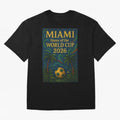 Miami Home of the World Cup 2026 Soccer Fan Poster ¡ª Tropical Art Print Classic T-Shirt Fuel the Hype around Global Football Passion for FIFA World Cup 2026 USA Canada Mexico, Highlighting Cristiano Ronaldo, Portugal, Football Festival Excitement,