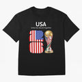 World Cup 2026, IMG 021, USA 002 Classic T-Shirt Celebrate the Magic of Global Football Passion for FIFA World Cup 2026, Celebrating Cristiano Ronaldo, Spain, Supporter Pride, Iconic Celebrations, Legendary Names and Global Match Day Energy;