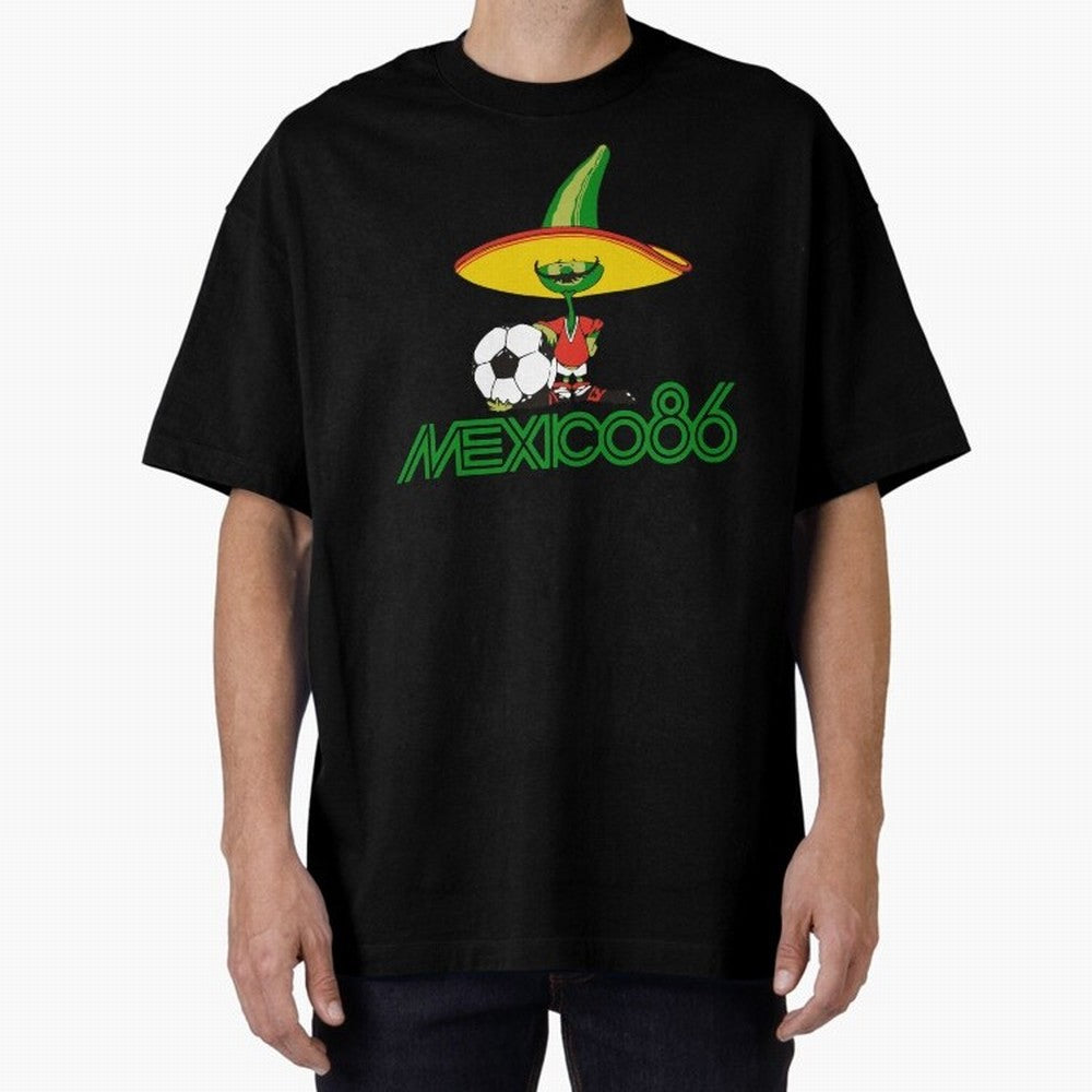 Mexico 86 Piquet Classic T-Shirt Bring Trophy Dreams to Match Day Hype around FIFA World Cup 2026, Messi and Cristiano Ronaldo, France and Portugal, Vintage Soccer Flavor, Modern Football Stars, National Flags and Final Night Emotion; Ideal for