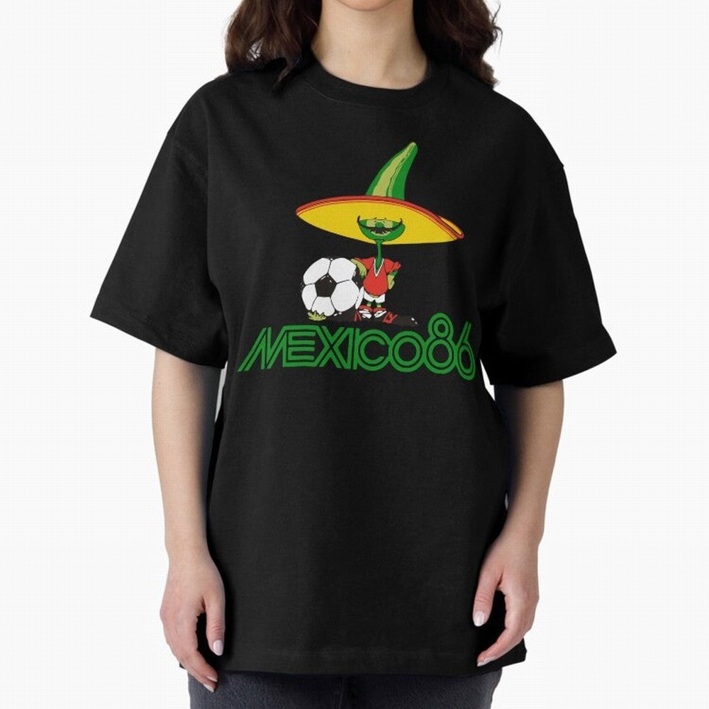 Mexico 86 Piquet Classic T-Shirt Bring Trophy Dreams to Match Day Hype around FIFA World Cup 2026, Messi and Cristiano Ronaldo, France and Portugal, Vintage Soccer Flavor, Modern Football Stars, National Flags and Final Night Emotion; Ideal for