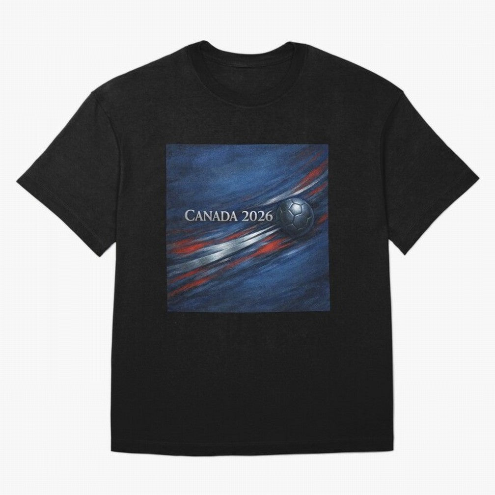 Canada 2026 Soccer Inspired Design Classic T-Shirt Bring International Match Energy to FIFA World Cup 2026 Group Stage for Fans of Neymar and Netherlands, Bringing Championship Spirit, Famous Goals, Roaring Crowds and International Football Unity;