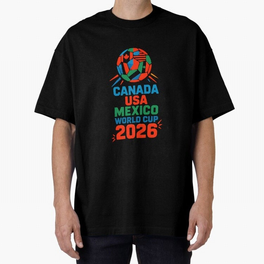 World Cup 2026 USA Canada Mexico ¡ª Retro Soccer Tournament Illustration Classic T-Shirt Support Iconic Players in the FIFA World Cup 2026 Group Stage Journey through CR7 and Messi Highlights, Brazil, Portugal and Argentina Pride, Football History,