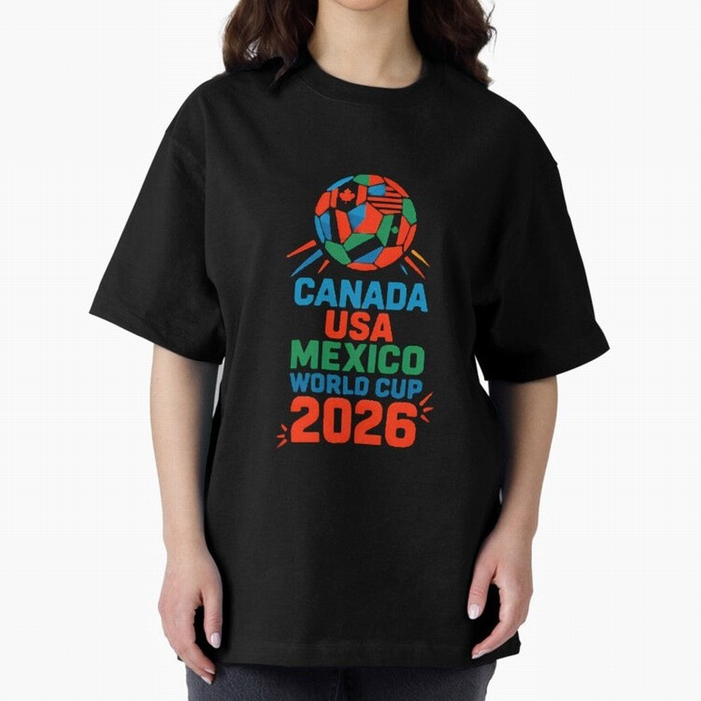 World Cup 2026 USA Canada Mexico ¡ª Retro Soccer Tournament Illustration Classic T-Shirt Support Iconic Players in the FIFA World Cup 2026 Group Stage Journey through CR7 and Messi Highlights, Brazil, Portugal and Argentina Pride, Football History,