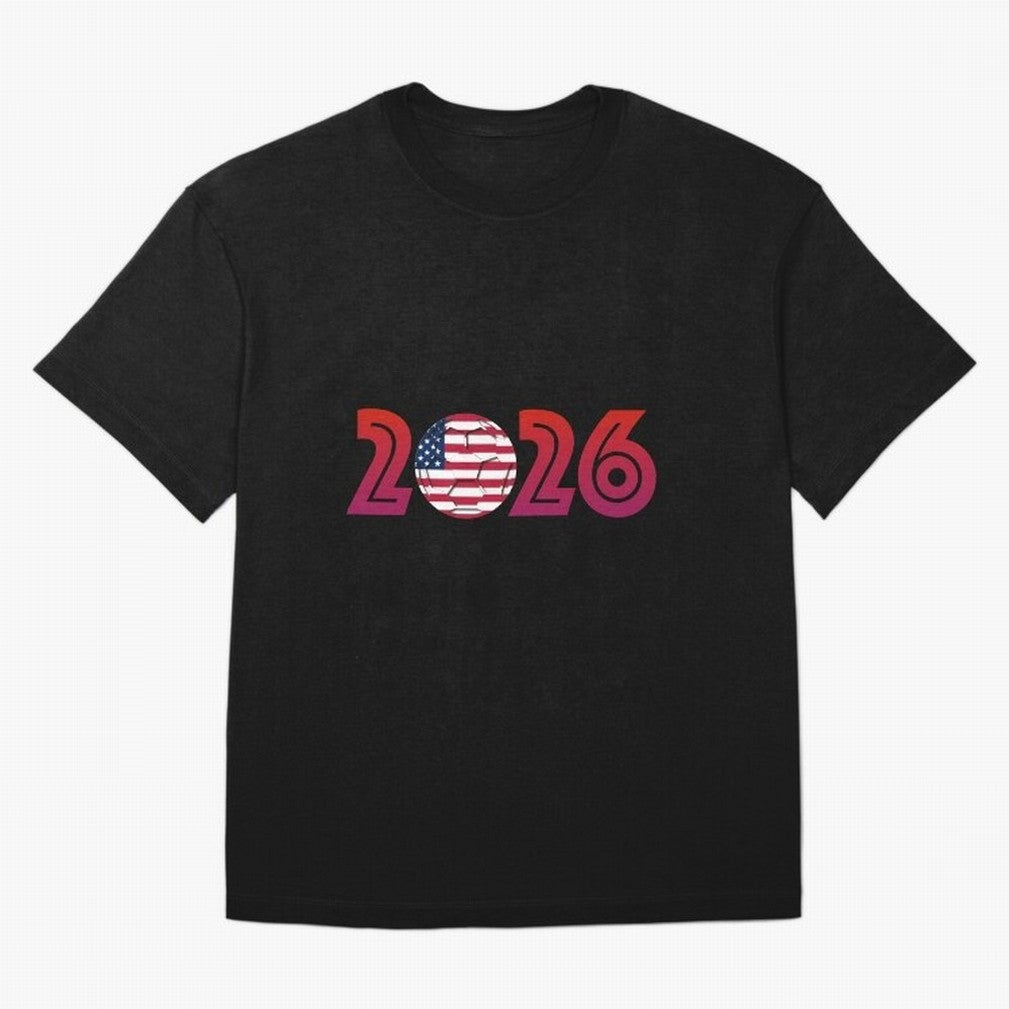 USA Soccer 2026 Celebration Classic T-Shirt Bring World Football Passion into FIFA World Cup 2026 USA Canada Mexico for Fans of Messi, Neymar and Mbappe and France and Portugal, Bringing Stadium Memories, Football Loyalty, International Chants and