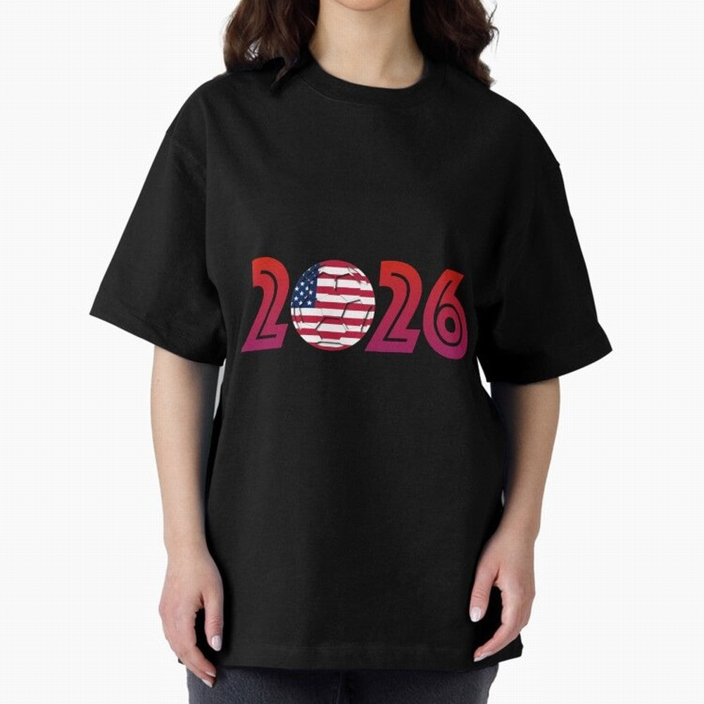 USA Soccer 2026 Celebration Classic T-Shirt Bring World Football Passion into FIFA World Cup 2026 USA Canada Mexico for Fans of Messi, Neymar and Mbappe and France and Portugal, Bringing Stadium Memories, Football Loyalty, International Chants and