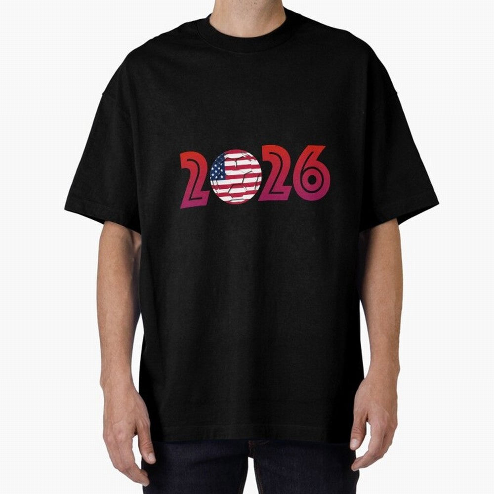 USA Soccer 2026 Celebration Classic T-Shirt Bring World Football Passion into FIFA World Cup 2026 USA Canada Mexico for Fans of Messi, Neymar and Mbappe and France and Portugal, Bringing Stadium Memories, Football Loyalty, International Chants and