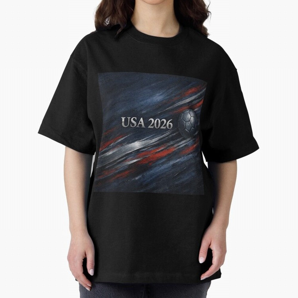 USA 2026 Soccer Event Design Classic T-Shirt Unlock FIFA World Cup 2026 USA Canada Mexico Spirit, Centered on France, Cristiano Ronaldo, Worldwide Fan Energy, Dramatic Goals, Stadium Lights and Championship Celebrations; Perfect for Fans,