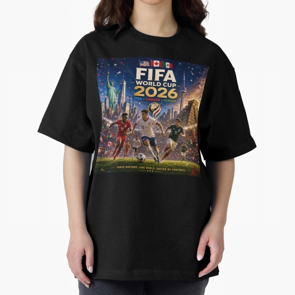 North America Soccer 2026 #football 2026 Classic T-Shirt Back the Journey through FIFA World Cup 2026 Group Stage Spirit, Capturing Spain, Neymar, Retro Football Energy, Iconic Rivalries, Trophy Chase Drama and Stadium Atmosphere; Ideal for