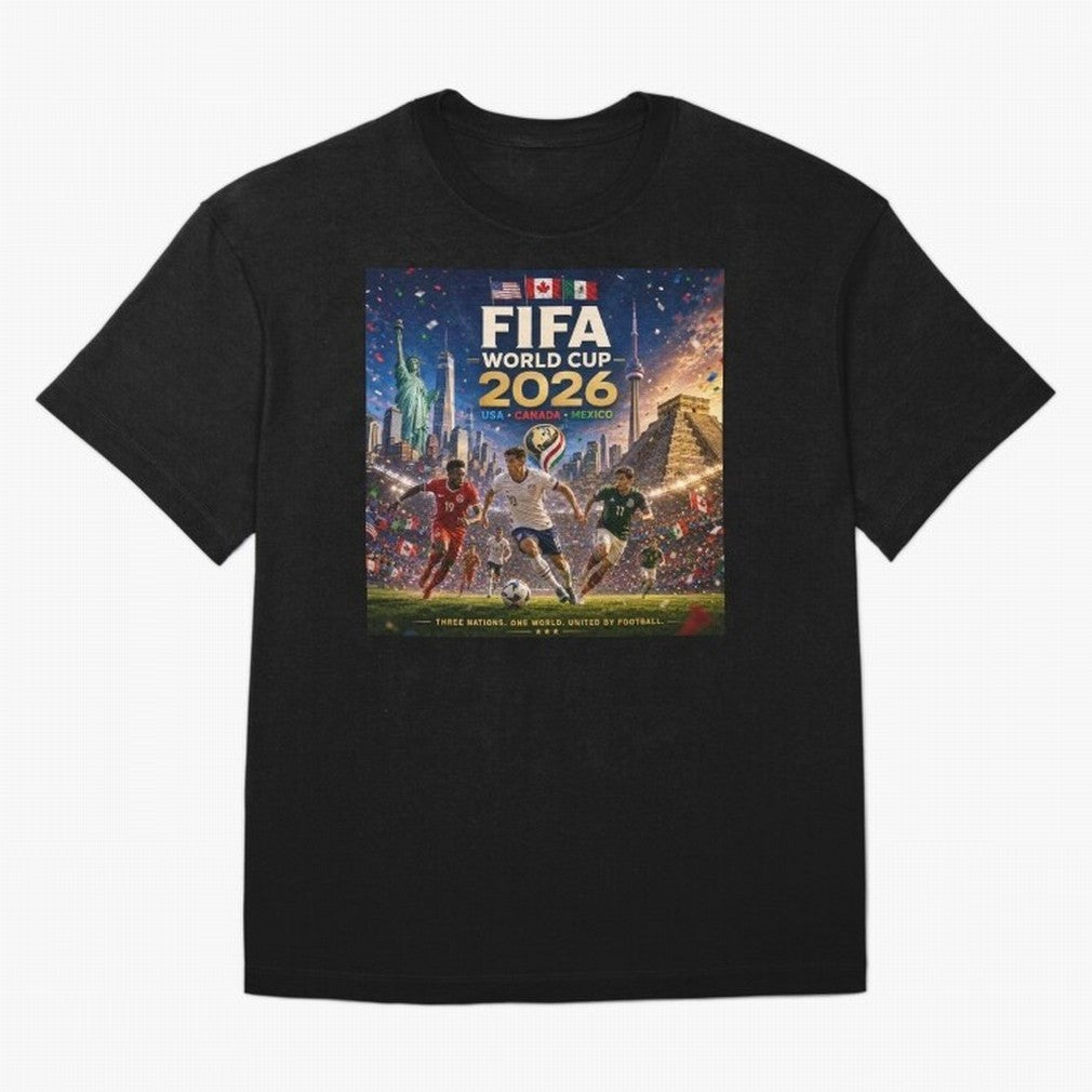 North America Soccer 2026 #football 2026 Classic T-Shirt Back the Journey through FIFA World Cup 2026 Group Stage Spirit, Capturing Spain, Neymar, Retro Football Energy, Iconic Rivalries, Trophy Chase Drama and Stadium Atmosphere; Ideal for