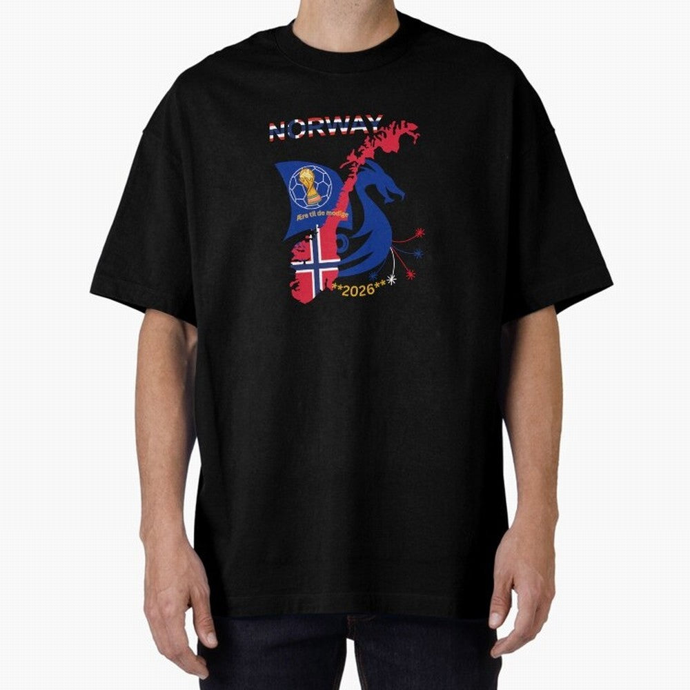 Norway 2026 Classic T-Shirt Bring a Champion Mindset to Match Day Hype around FIFA World Cup 2026 Group Stage, Messi, CR7 and Mbappe, Argentina and Brazil, Global Supporter Spirit, Legendary Goals, National Colors and Tournament Celebration; Built