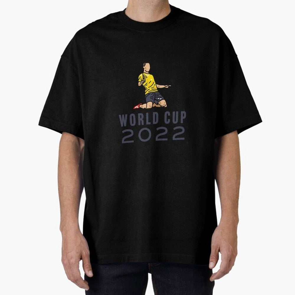World Cup 2022 Classic T-Shirt Show Your Stadium Side during Global Football Passion for FIFA World Cup 2026 Group Stage, Centered on Haaland and Mbappe, Portugal, Champion Mindset, Group Stage Buzz, Knockout Tension and Passionate Fan Culture;