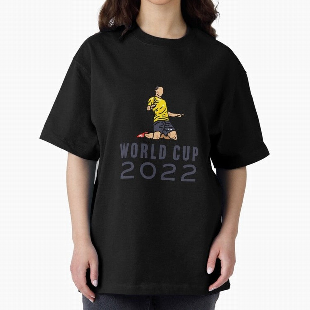 World Cup 2022 Classic T-Shirt Show Your Stadium Side during Global Football Passion for FIFA World Cup 2026 Group Stage, Centered on Haaland and Mbappe, Portugal, Champion Mindset, Group Stage Buzz, Knockout Tension and Passionate Fan Culture;