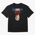 Keep Calm and support USA Football Flag Soccer Jersey Classic T-Shirt Capture FIFA World Cup 2026 Group Stage Filled with CR7 and Messi, Argentina and Brazil Energy, Retro Football Energy, Iconic Rivalries, Trophy Chase Drama and Stadium