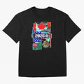 Glitched United 2026 - North America Tournament Emblem Classic T-Shirt Bring Home Match Day Hype around FIFA World Cup 2026 USA Canada Mexico, Messi, Neymar and Mbappe, England, France and Netherlands, Sports Nostalgia, International Competition,
