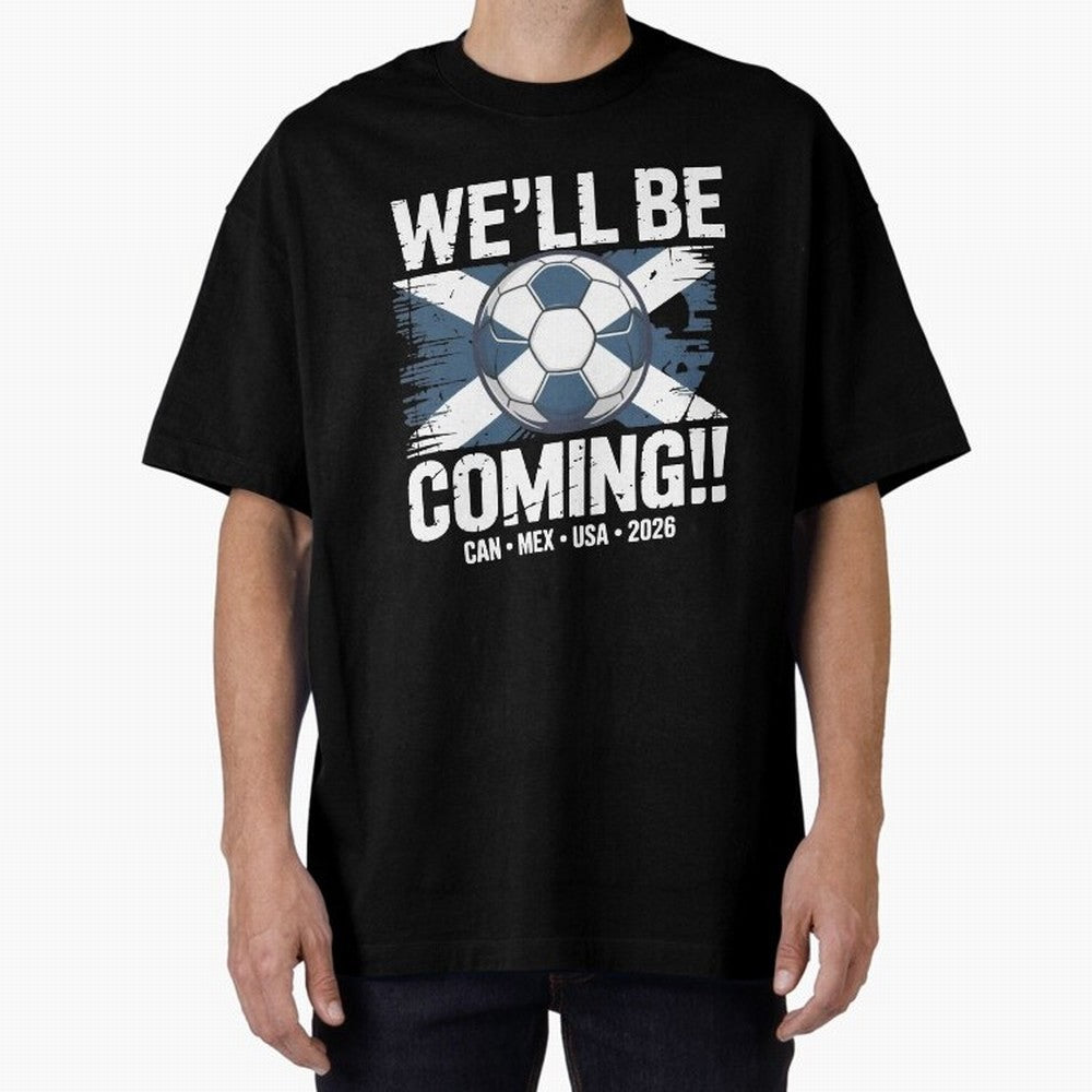 Scotland 2026 Football Qualification National Pride Classic T-Shirt Bring Legendary Rivalry Energy to Global Football Passion for FIFA World Cup 2026 Group Stage, with CR7 and Messi, Portugal, Soccer Culture, Superstar Moments, National Team Dreams