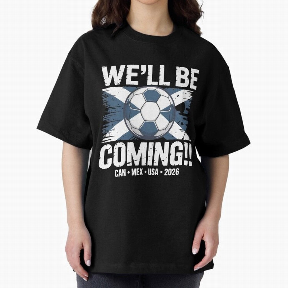 Scotland 2026 Football Qualification National Pride Classic T-Shirt Bring Legendary Rivalry Energy to Global Football Passion for FIFA World Cup 2026 Group Stage, with CR7 and Messi, Portugal, Soccer Culture, Superstar Moments, National Team Dreams