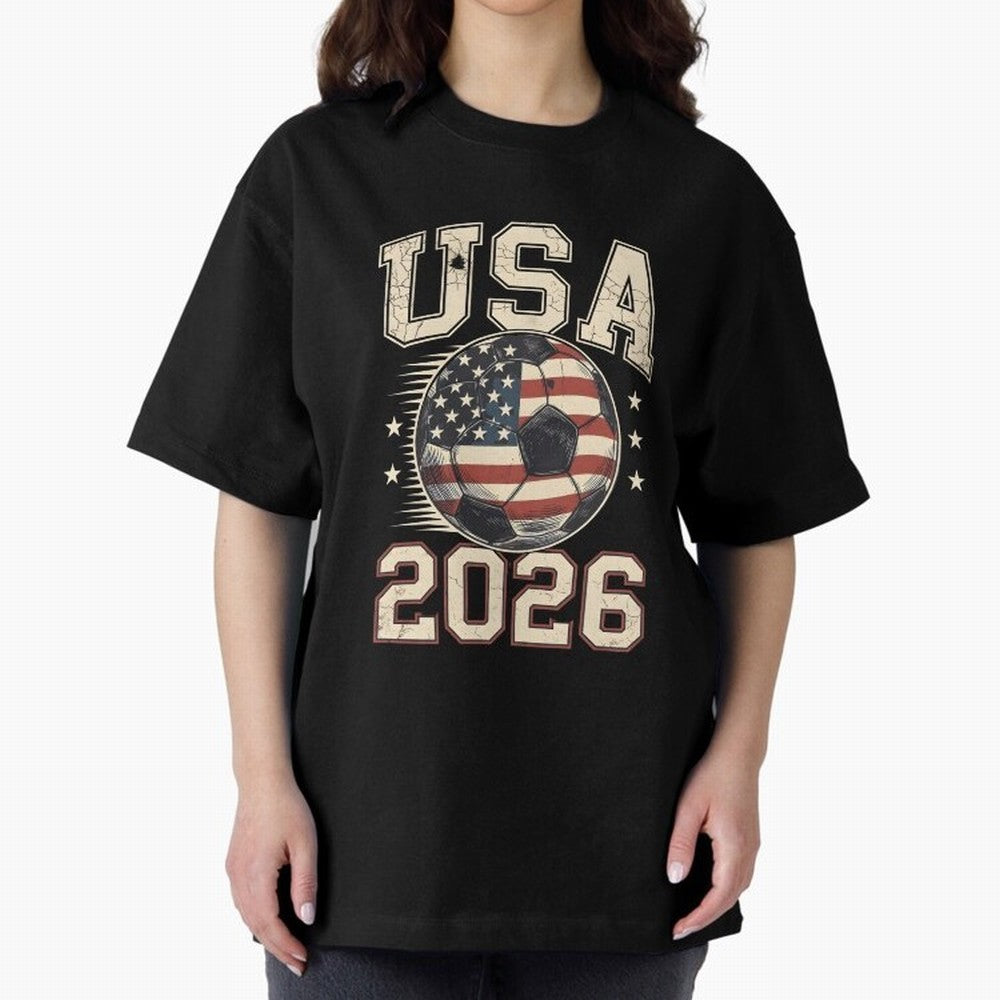 USA 2026 World Cup Soccer Classic T-Shirt Show Championship Spirit for Match Day Hype around FIFA World Cup 2026, Neymar, England and Germany, Global Supporter Spirit, Legendary Goals, National Colors and Tournament Celebration; Made for Die Hard