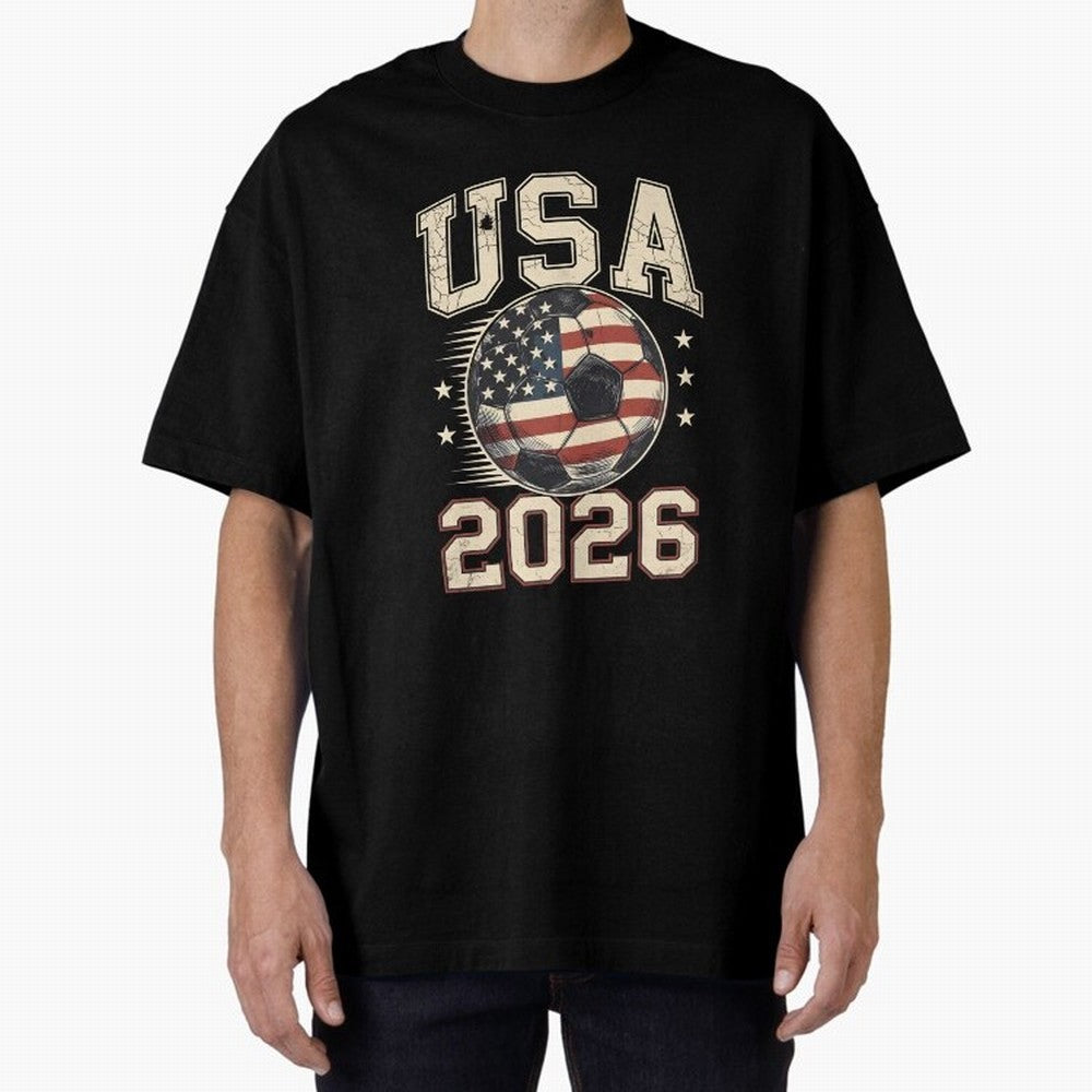 USA 2026 World Cup Soccer Classic T-Shirt Show Championship Spirit for Match Day Hype around FIFA World Cup 2026, Neymar, England and Germany, Global Supporter Spirit, Legendary Goals, National Colors and Tournament Celebration; Made for Die Hard