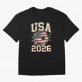 USA 2026 World Cup Soccer Classic T-Shirt Show Championship Spirit for Match Day Hype around FIFA World Cup 2026, Neymar, England and Germany, Global Supporter Spirit, Legendary Goals, National Colors and Tournament Celebration; Made for Die Hard