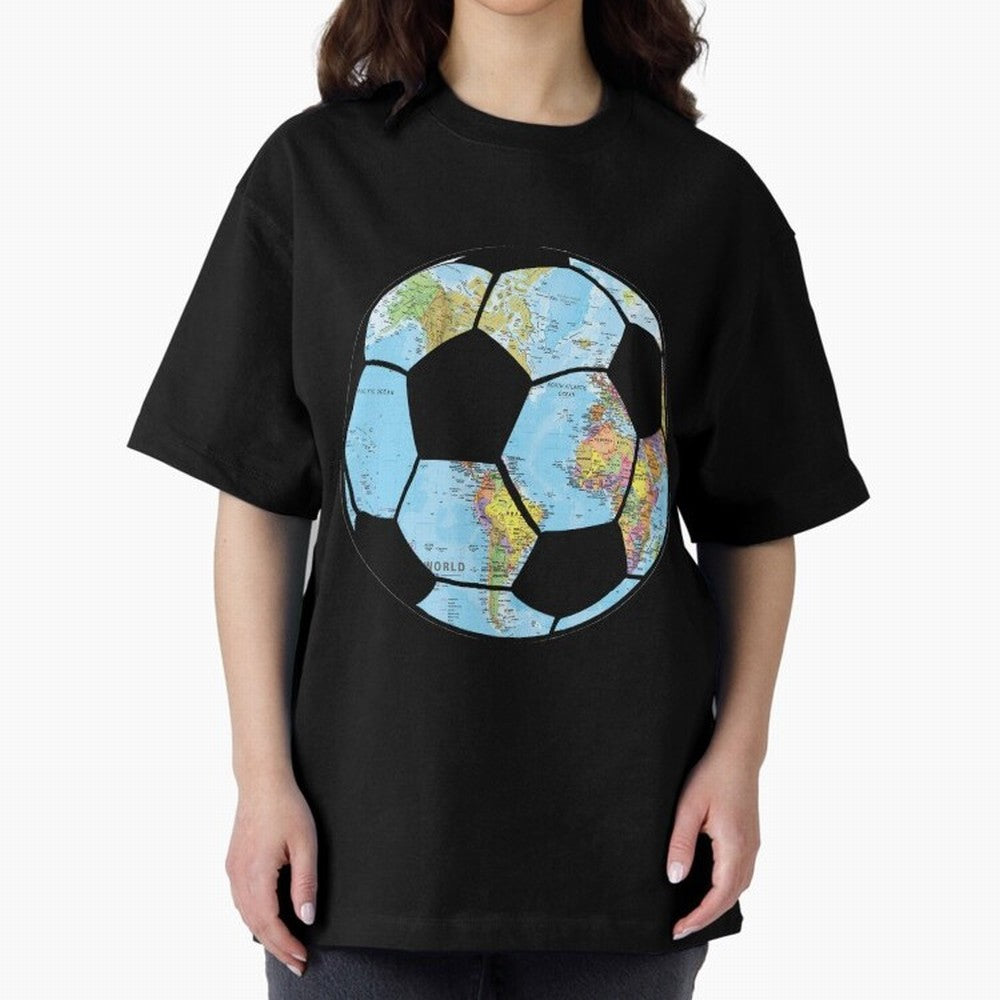 football around the globe Classic T-Shirt Show Championship Spirit for Match Day Hype around FIFA World Cup 2026, Haaland and Mbappe, England, France and Netherlands, Classic Soccer Heritage, Championship Pressure, Fan Loyalty and International