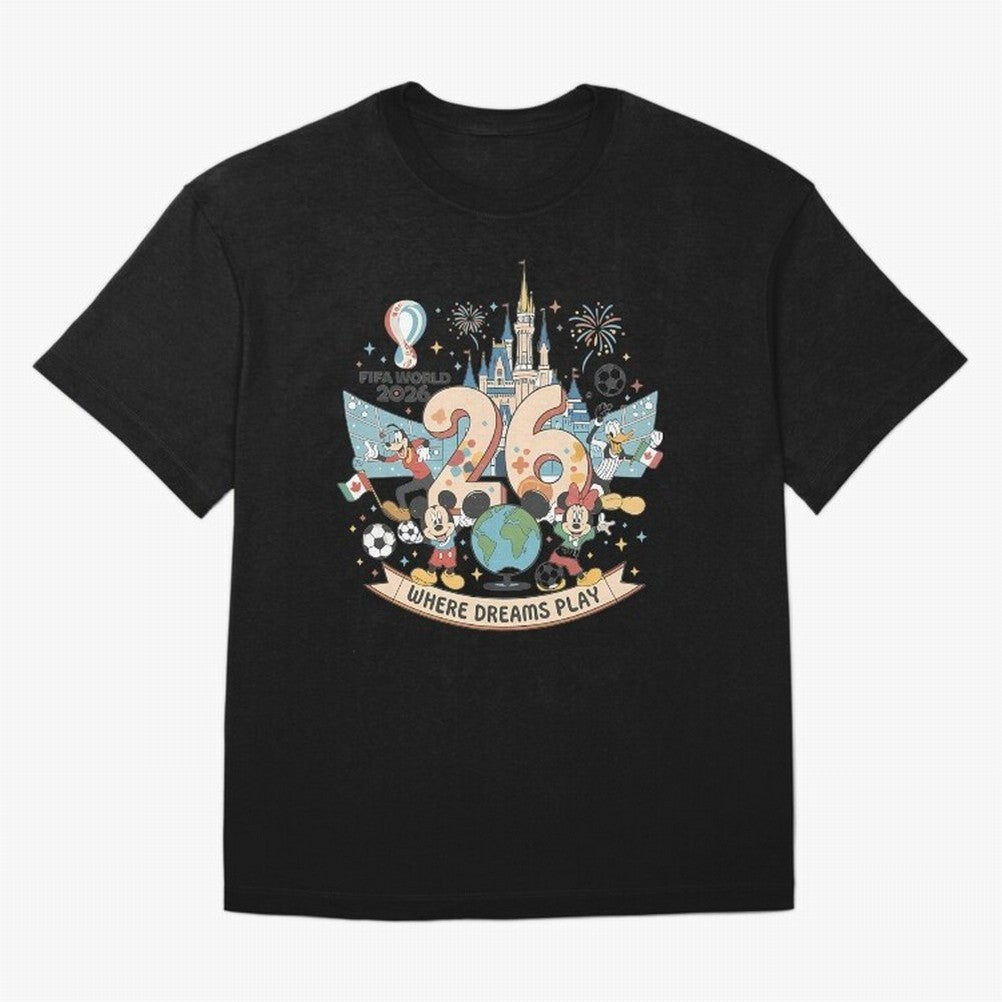 Dreamland Football World Cup26 Classic T-Shirt Honor Football Greatness during Match Day Hype around FIFA World Cup 2026 Group Stage, Cristiano Ronaldo, Haaland and CR7, Argentina, France and Brazil, Sports Nostalgia, International Competition,