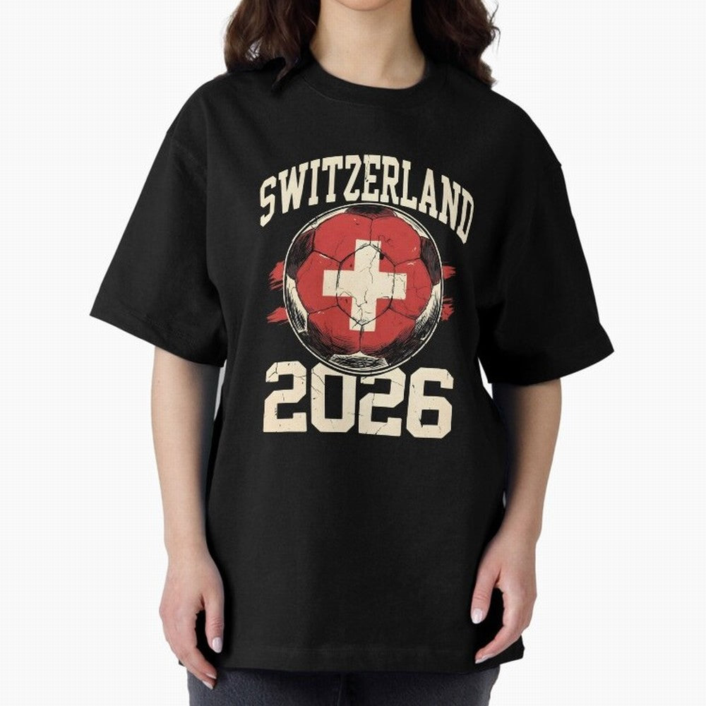 Switzerland 2026 World Cup Classic T-Shirt Keep Football History Alive during Match Day Hype around FIFA World Cup 2026, Haaland, Argentina, Tournament Hype, Historic Matchups, Family Viewing Parties and Global Sports Pride; Ideal for Passionate